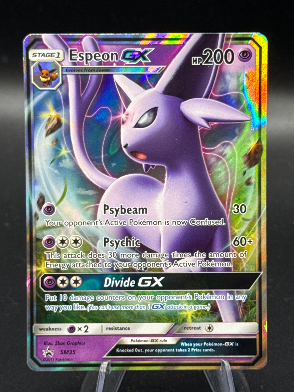 Pokémon TCG: 2017 Espeon GX SM35 SM: Promos