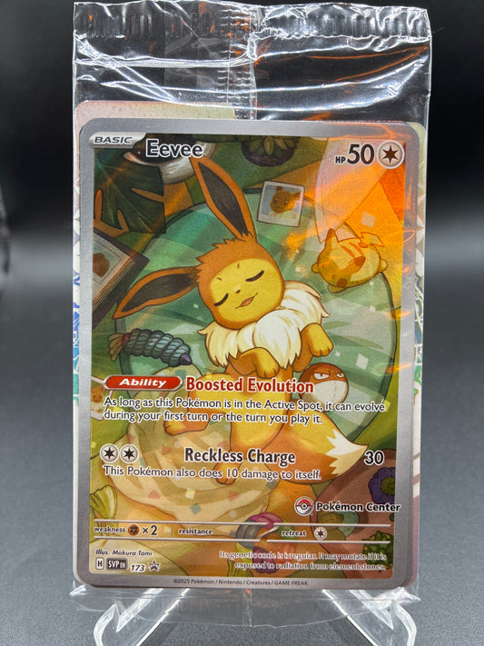 Pokémon TCG: 2024 - Eevee - #173 - SV: Prismatic Evolutions Pokemon Center ETB Promo SEALED