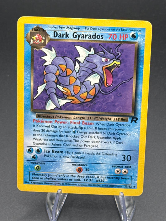 Pokémon TCG: 2000 Dark Gyarados 25/82 Team Rocket