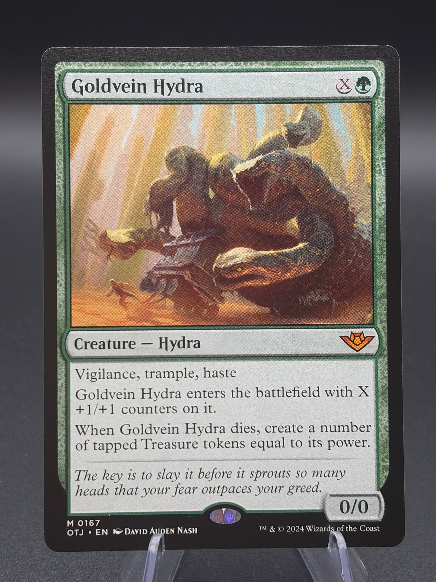 MTG TCG: Goldvein Hydra - Outlaws of Thunder Junction (OTJ)