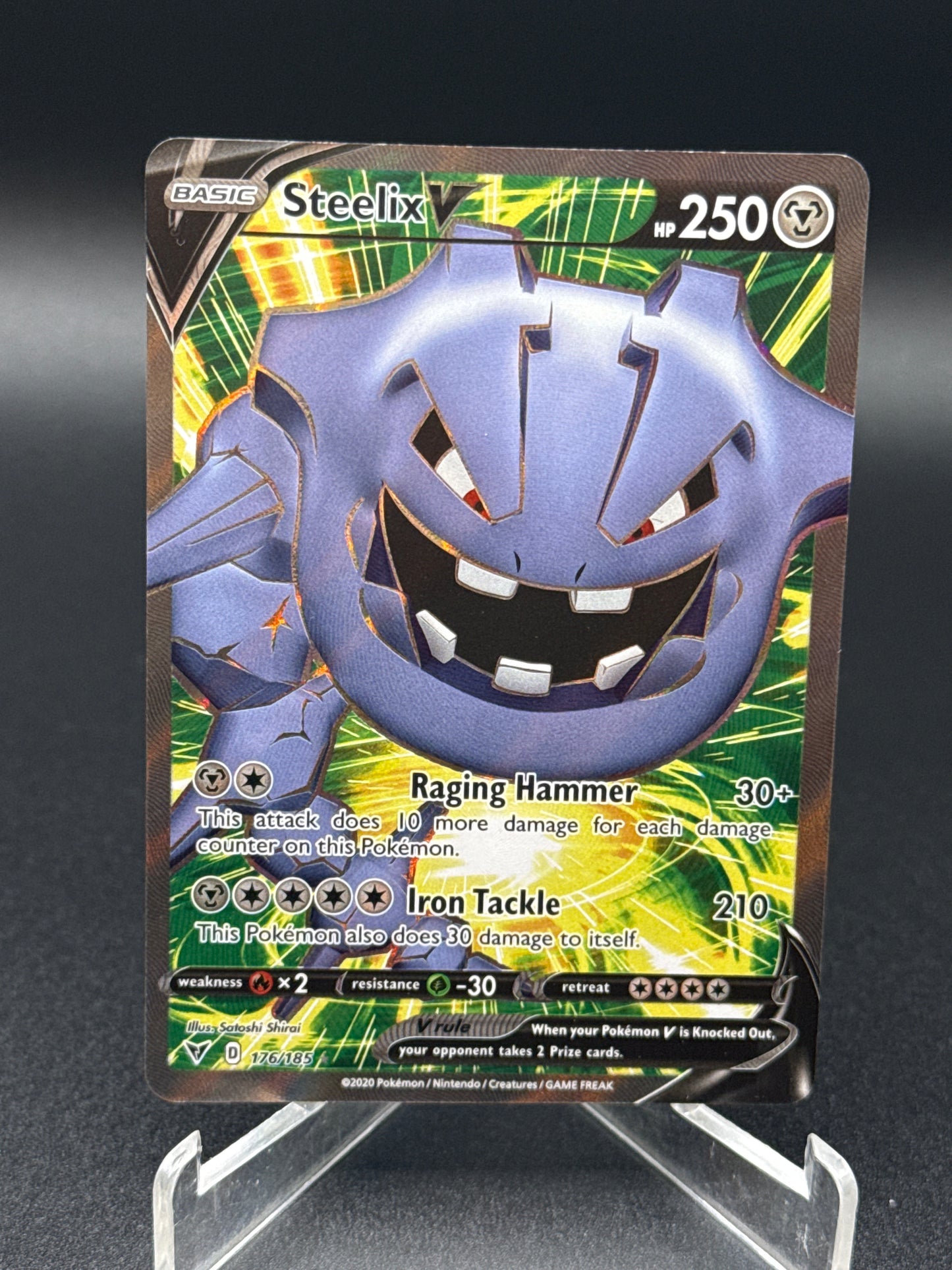 Pokémon TCG: 2020 Steelix V 176/185 SWSH: Vivid Voltage