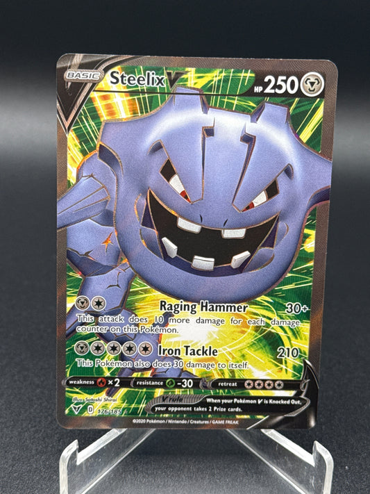 Pokémon TCG: 2020 Steelix V 176/185 SWSH: Vivid Voltage