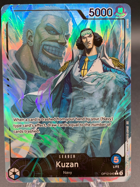 One Piece TCG: Kuzan (040) (Alternate Art) - Legacy of the Master (OP12)