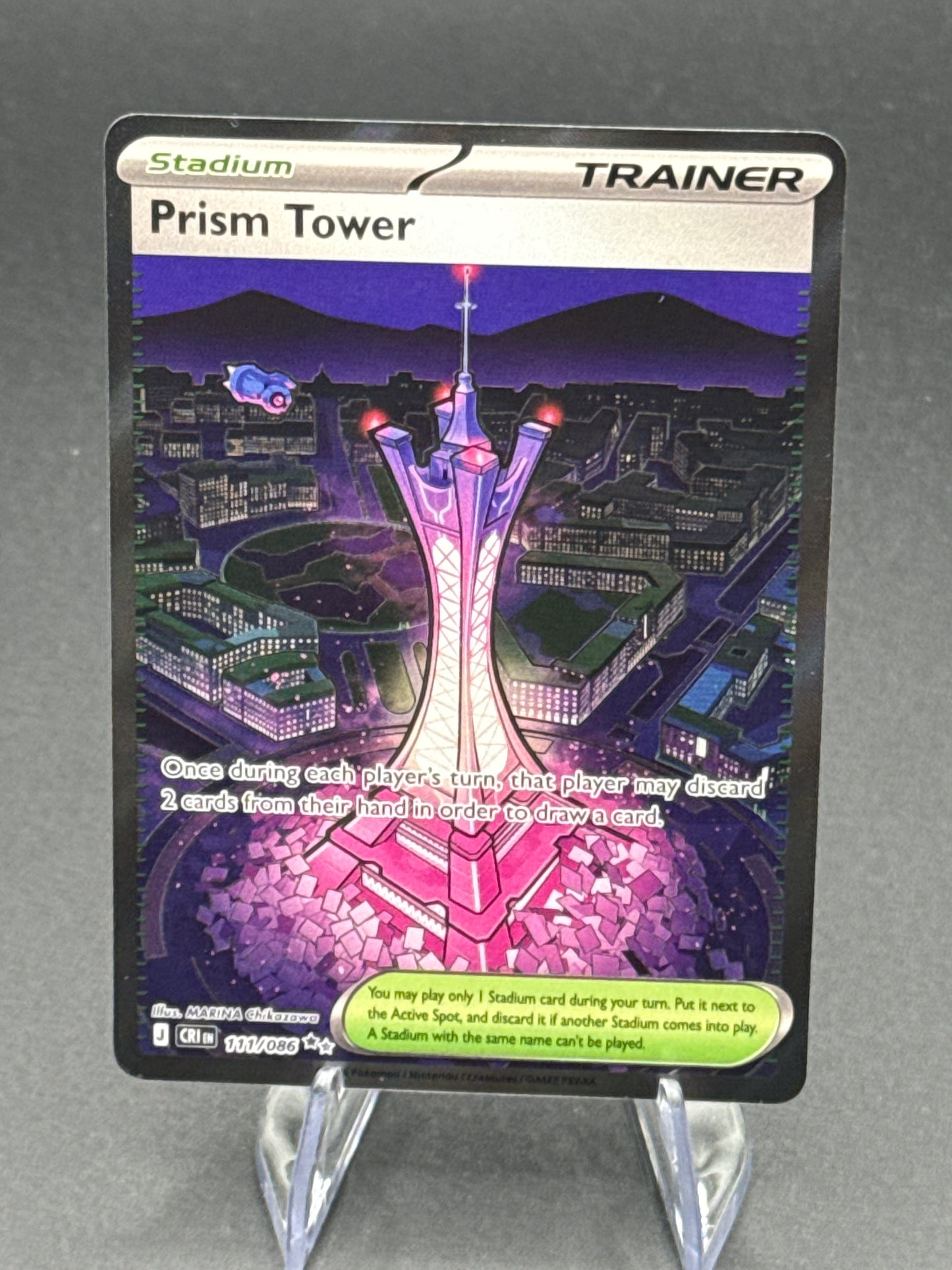 Pokémon TCG: 2026 Prism Tower - 111/086 - ME04: Chaos Rising