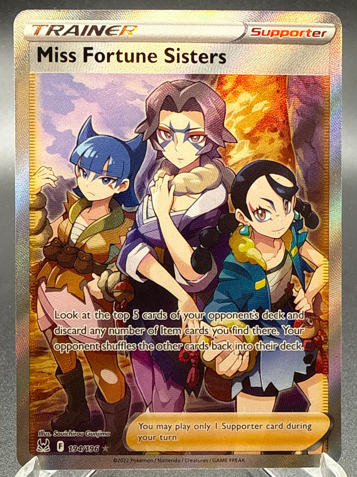 Pokémon TCG: 2022 Miss Fortune Sisters 194/196 SWSH: Lost Origin