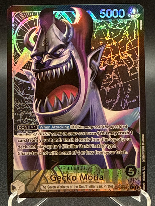 One Piece TCG: Gecko Moria OP06-080 Wings of the Captain