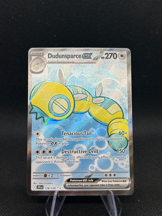 Pokémon TCG: 2025 Dudunsparce ex - 178/159 - SV09: Journey Together (JTG)
