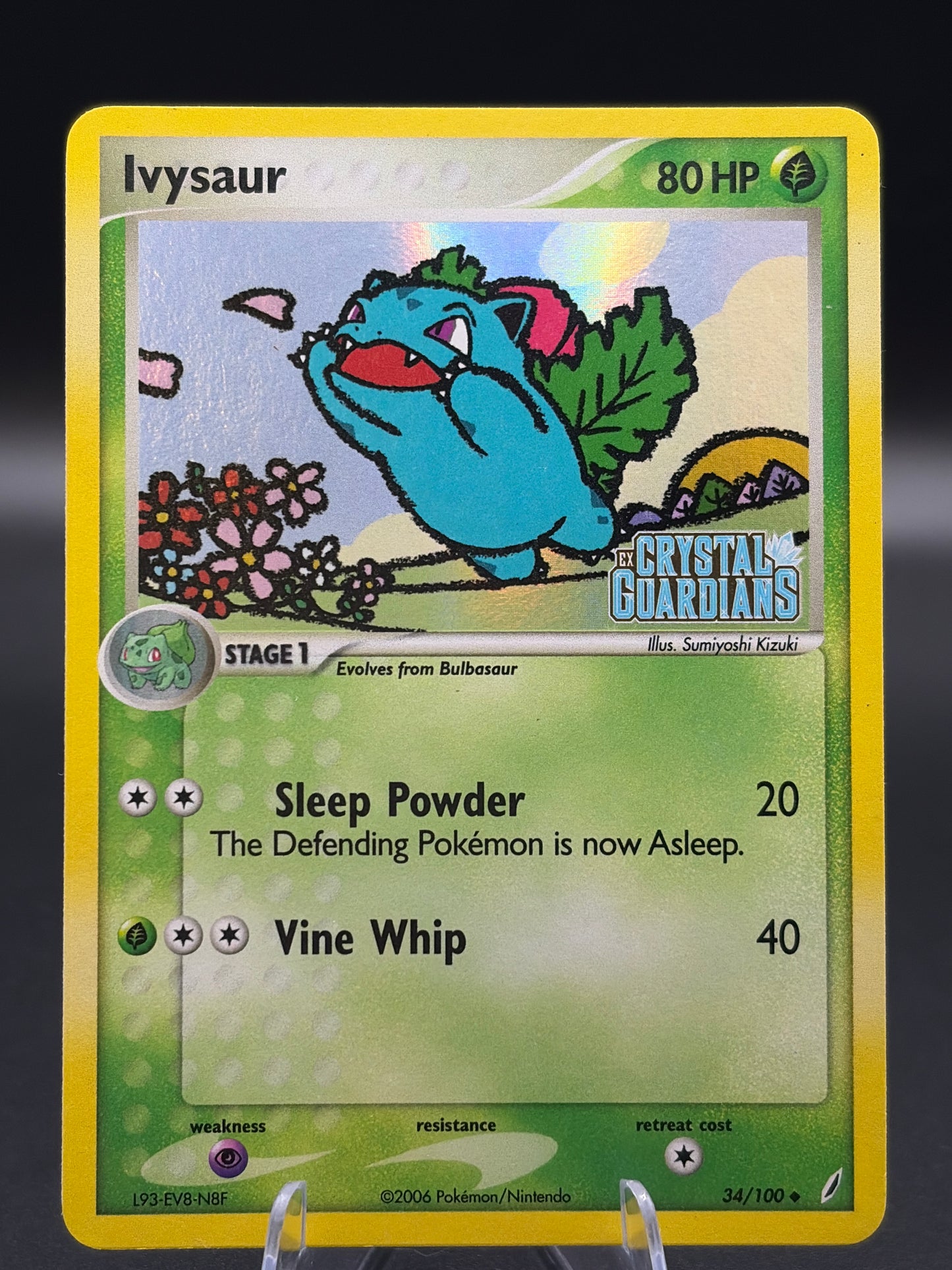Pokémon TCG: 2006 Ivysaur - 034/100 - EX Crystal Guardians (CG)