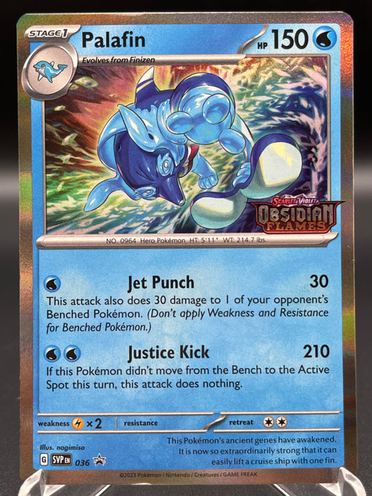 Pokémon TCG: 2023 Palafin 036 (Prerelease) - SV: Scarlet & Violet Promo Cards