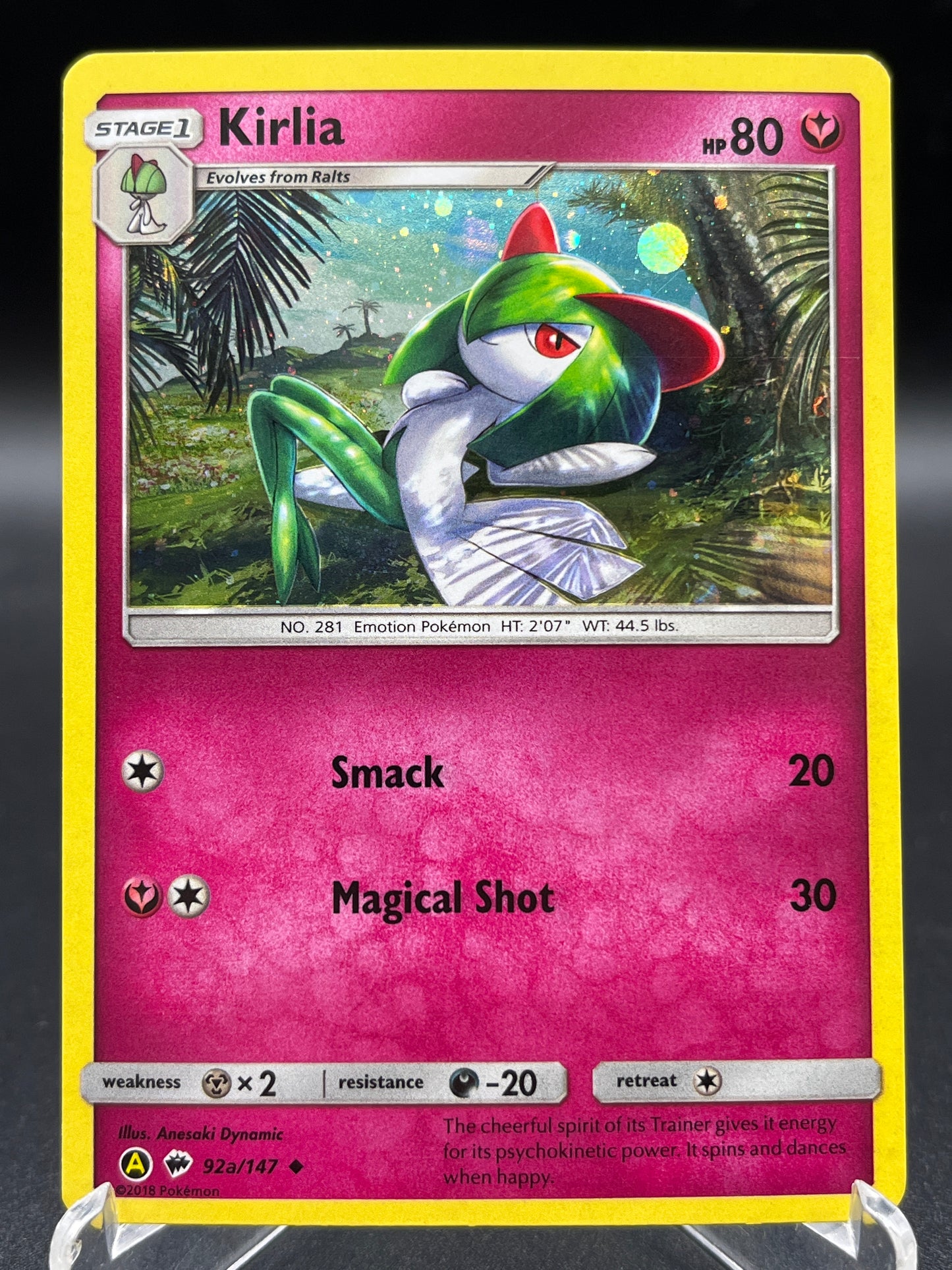 Pokémon TCG: 2018 Kirlia 92a/147 - Alternate Art Promos (PR)