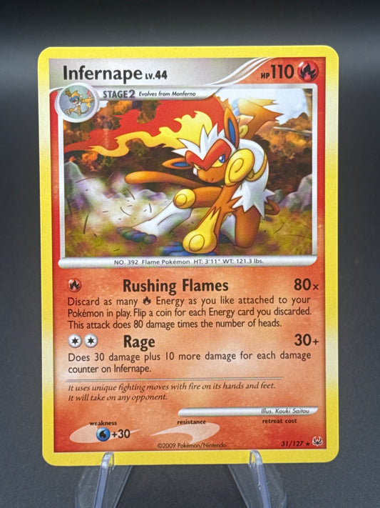Pokémon TCG: 2009 Infernape 31/127  - Platinum (PL)