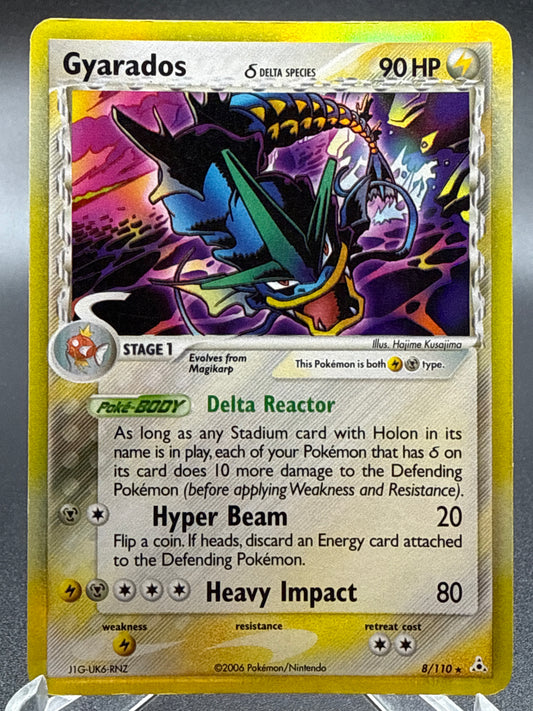 Pokémon TCG: 2006 Gyarados (Delta Species) 8/110 Holon Phantoms