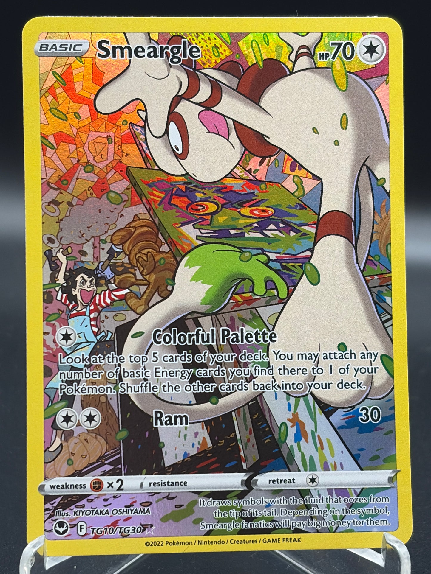 Pokémon TCG: 2022 Smeargle - TG10/TG30 - SWSH: Silver Tempest Trainer Gallery