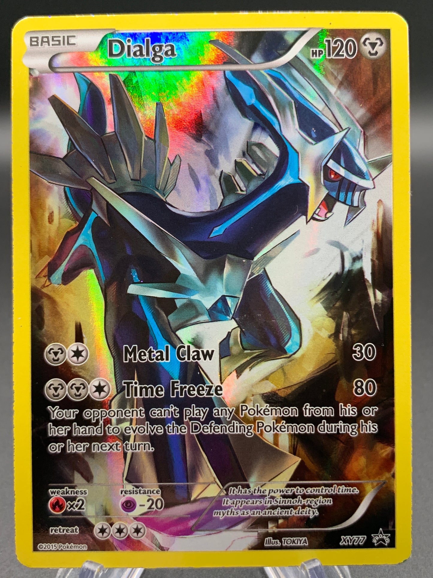 Pokémon TCG: 2015 Dialga - XY77 - XY: Promos