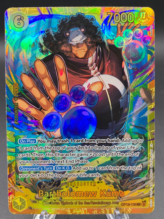 One Piece TCG: Bartholomew Kuma - OP12-119 - Legacy of the Master