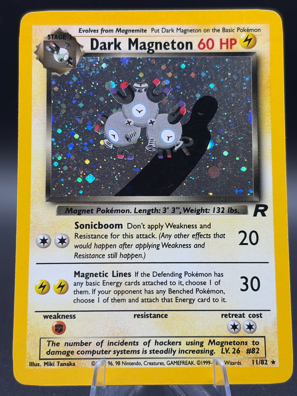 Pokémon TCG: 1999 Dark Magneton 11/82 Team Rocket