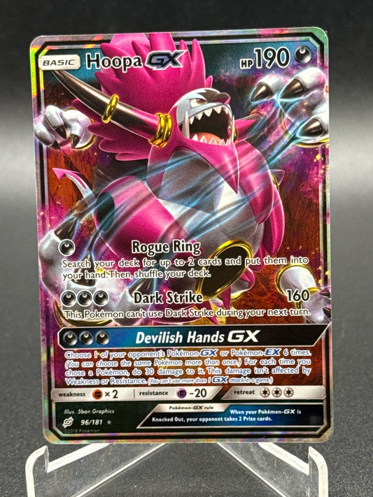 Pokémon TCG: 2019 Hoopa GX 96/181 - Team Up Tag Team