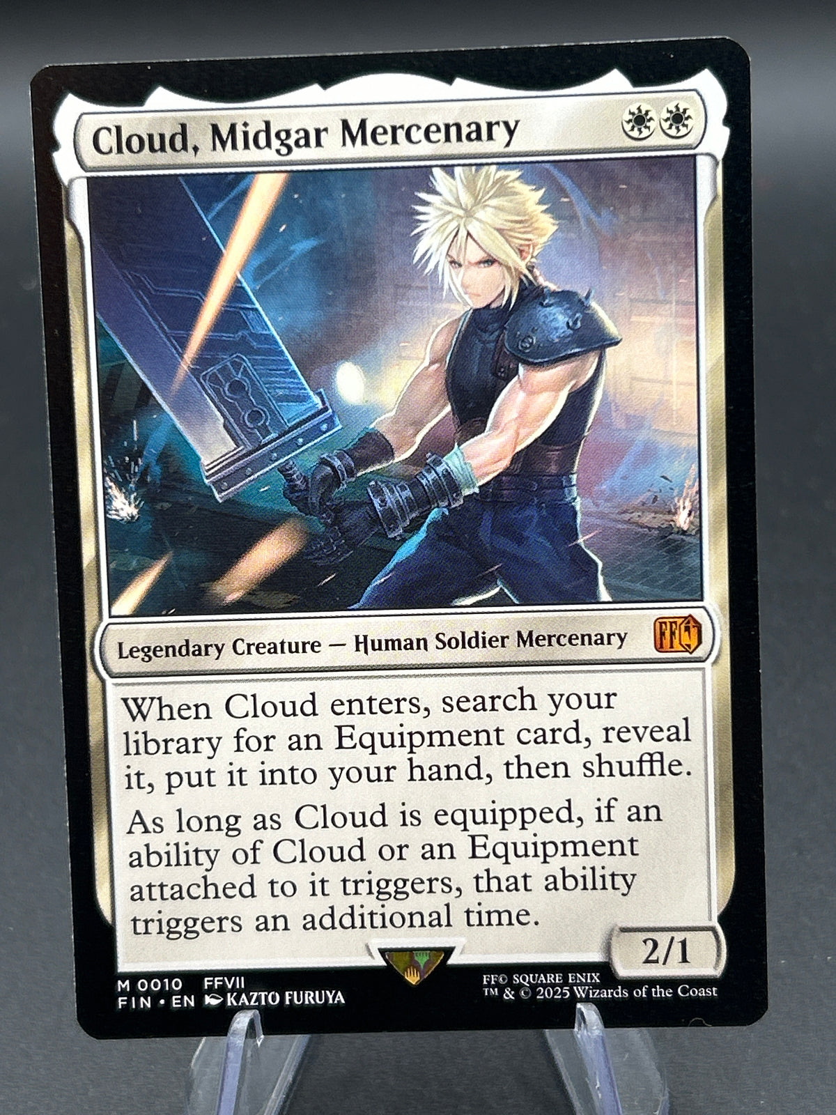 Magic The Gathering: Cloud, Midgar Mercenary M 0010 - FINAL FANTASY (FIN)