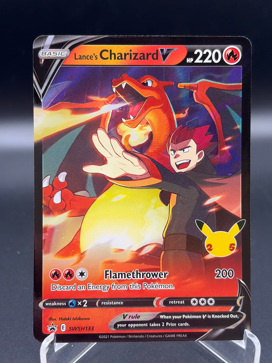 Pokémon TCG: 2021 Lance's Charizard V - SWSH133 - SWSH: Sword & Shield Promo