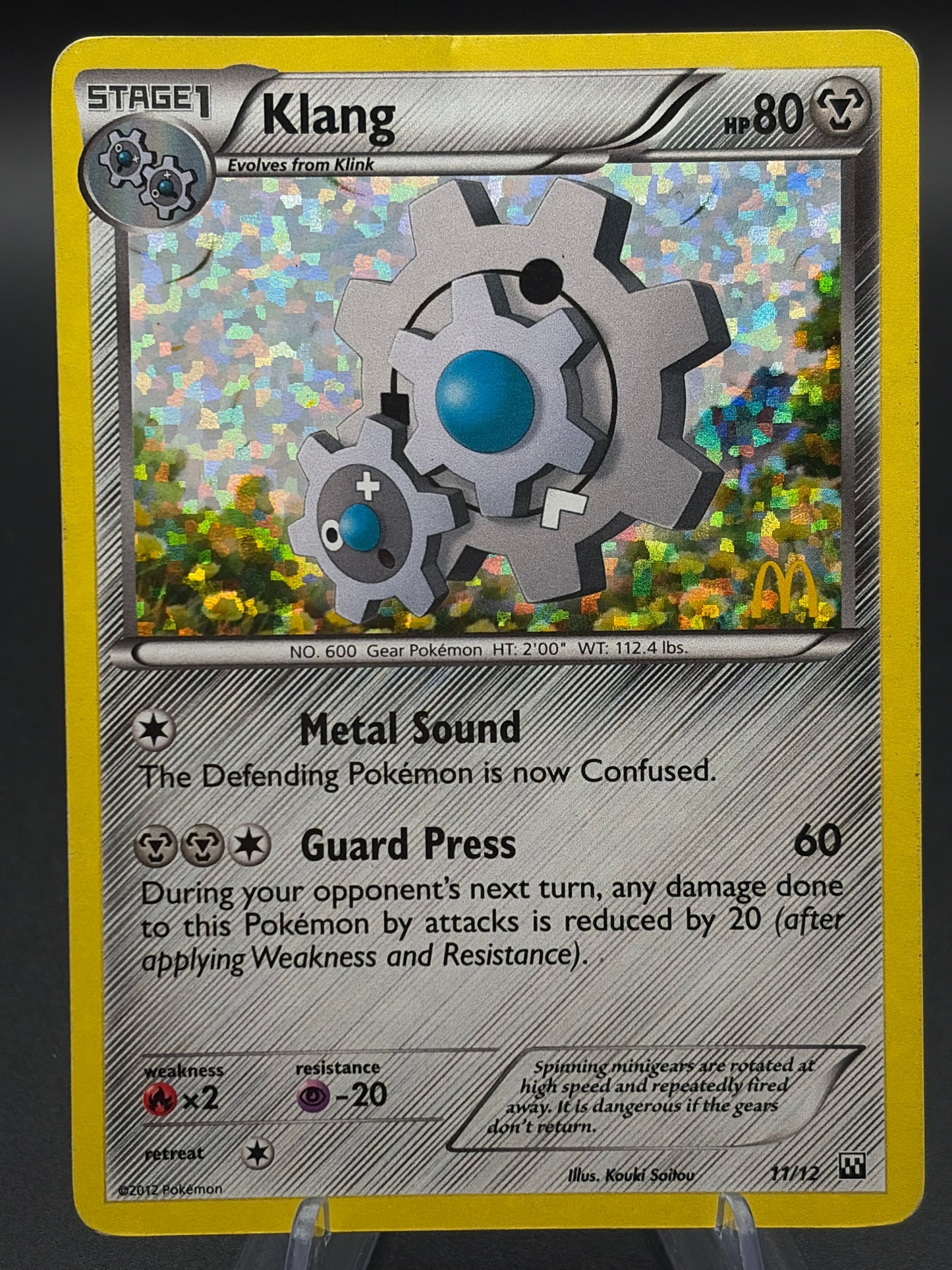 Pokémon TCG: 2012 Klang - 11/12 - McDonald's Promos 2012 (M12)