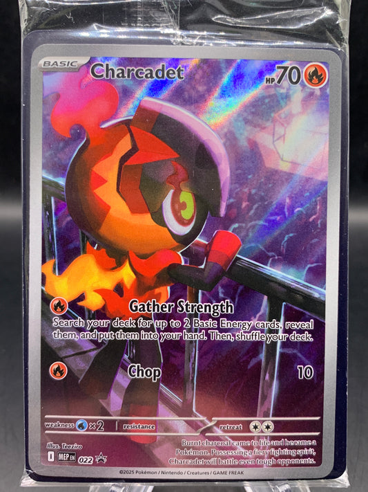 Pokémon TCG: 2025 Charcadet - #022 - MEP: Mega Evolution Promo (Sealed)