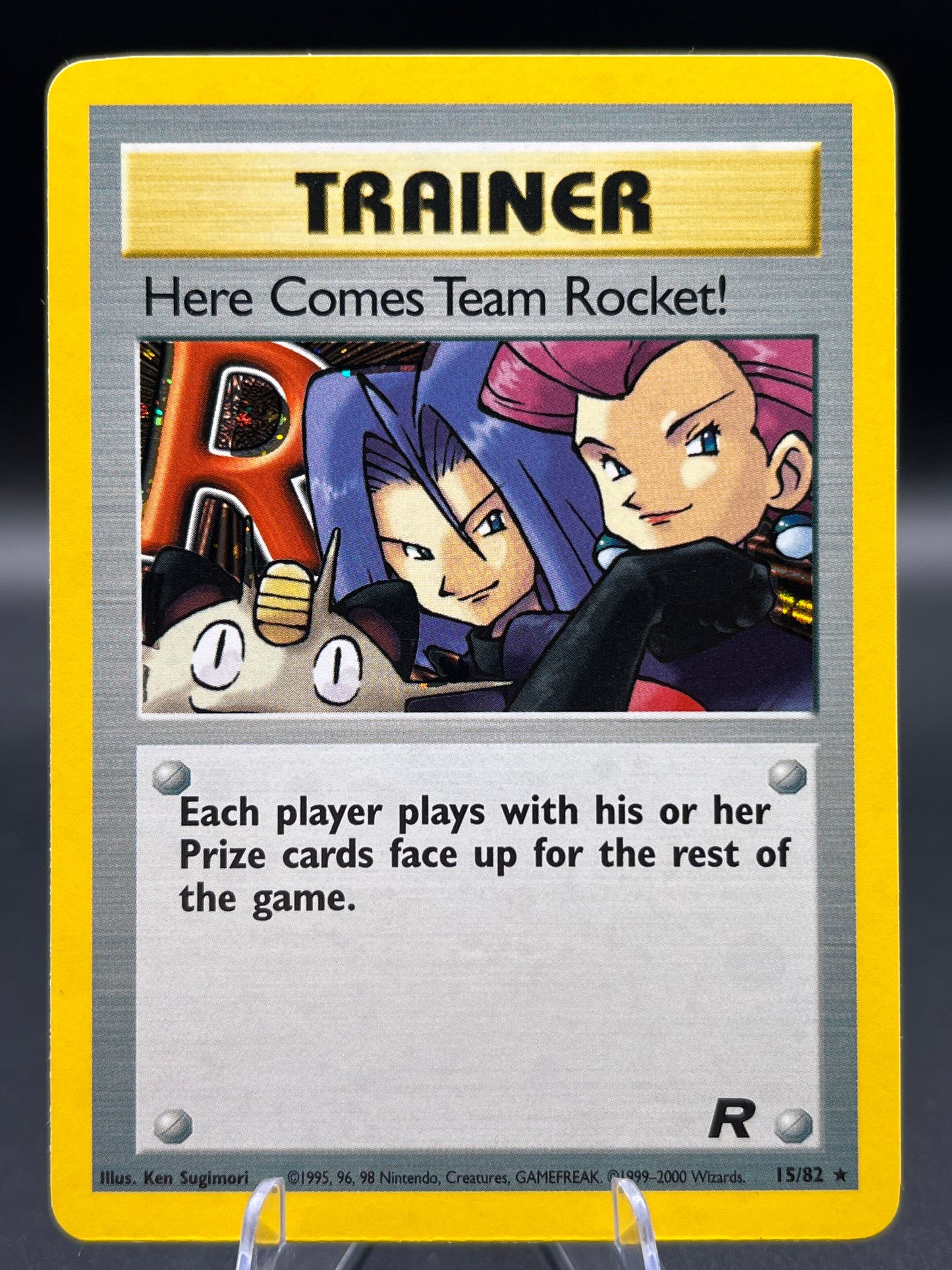 Pokémon TCG: 2000 Here Comes Team Rocket! 15/82 Team Rocket Holo