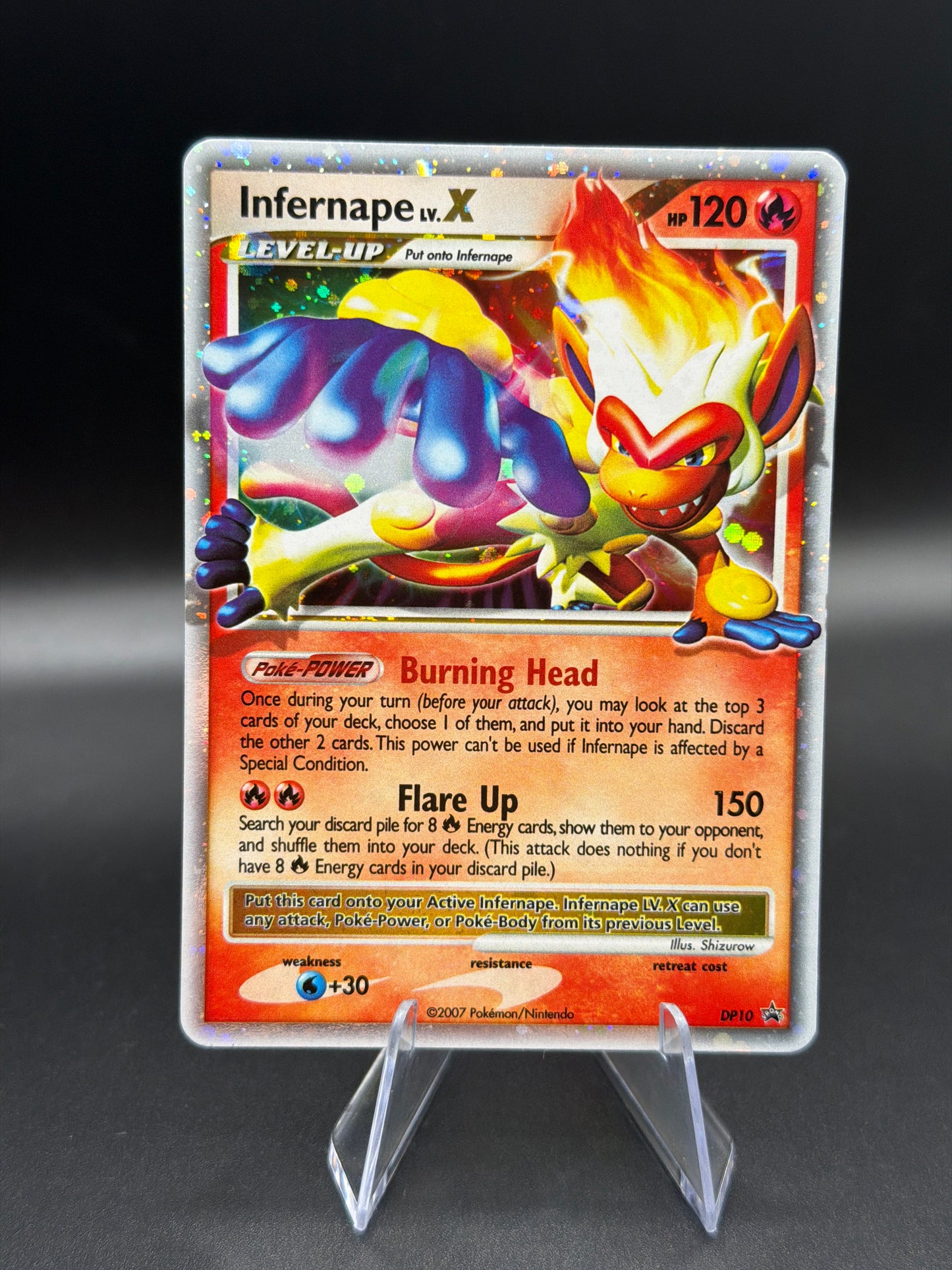 Pokémon TCG: 2007 Infernape LV.X DP10 DP: Diamond and Pearl Promos