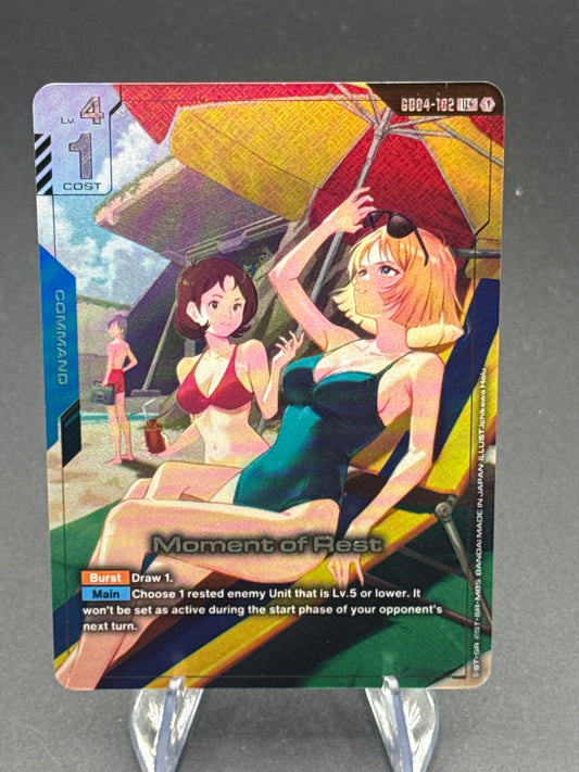 Gundam TCG: Moment of Rest GD04-102 (U+) - Phantom Aria (GD04)