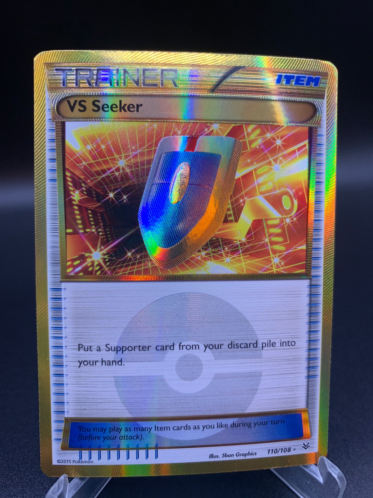 Pokemon TCG: 2015 VS Seeker 110/108 XY: Roaring Skies