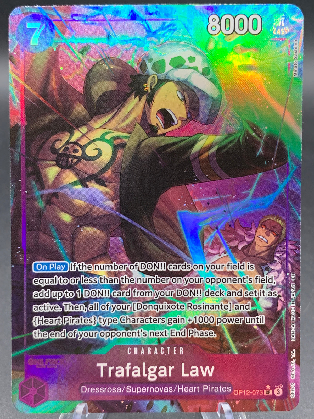 One Piece TCG: Trafalgar Law (073) (Alternate Art) - Legacy of the Master (OP12)
