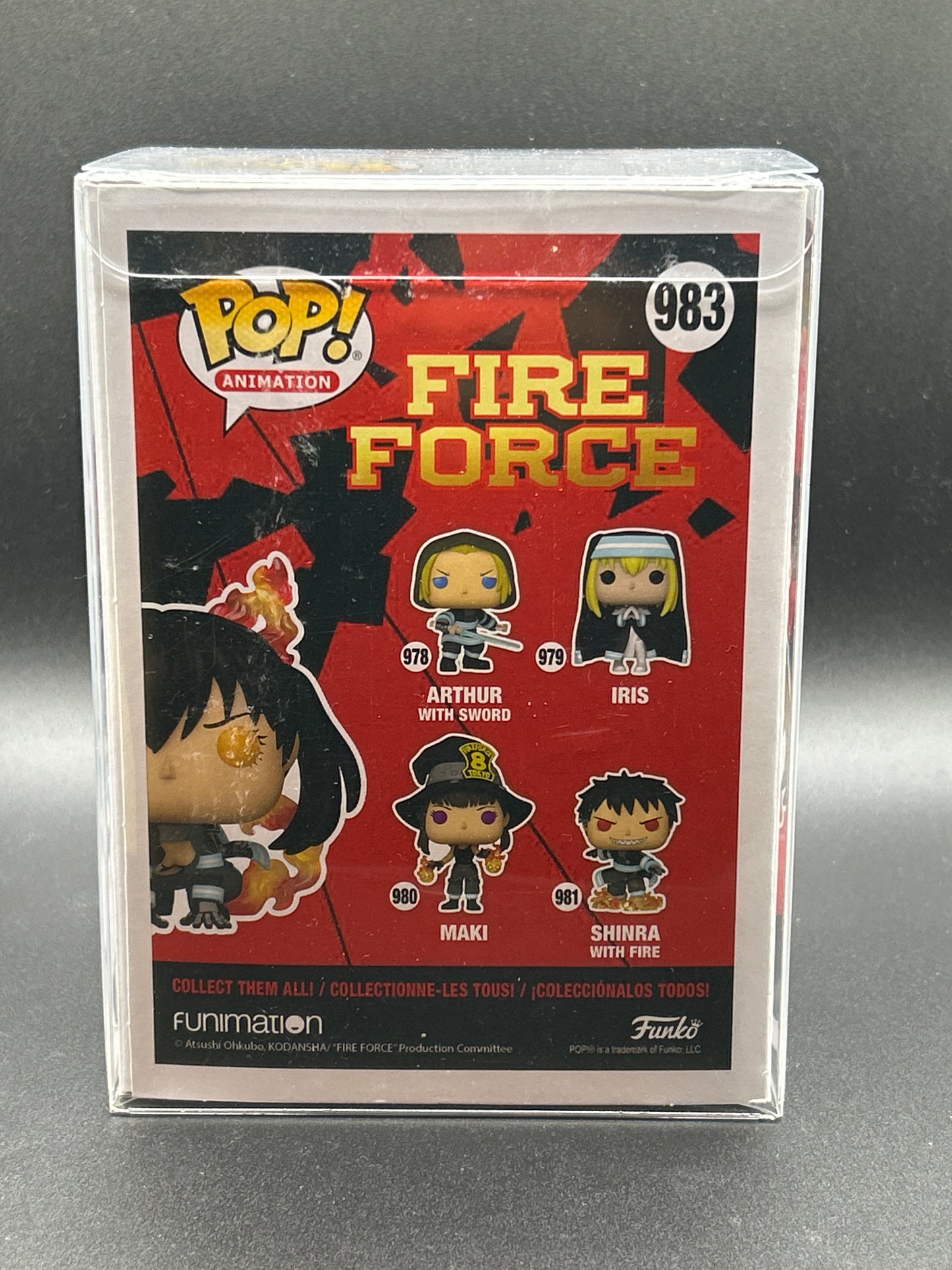 Auto Funko PoP! Animation: Fire Force - Tamaki 983 - Glows in the Dark - Hot Topic Exclusive