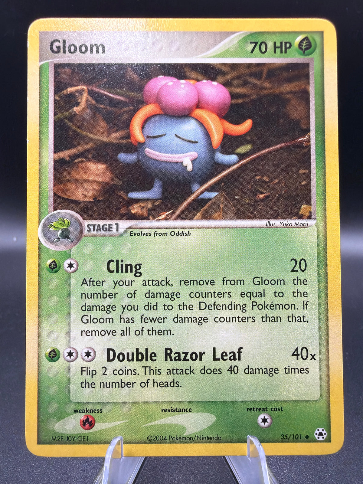 Pokémon TCG: 2004 Gloom - 35/101 - EX Hidden Legends (HL)