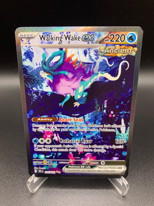 Pokémon TCG: 2024 Walking Wake ex 205/162 S&V: Temporal Forces