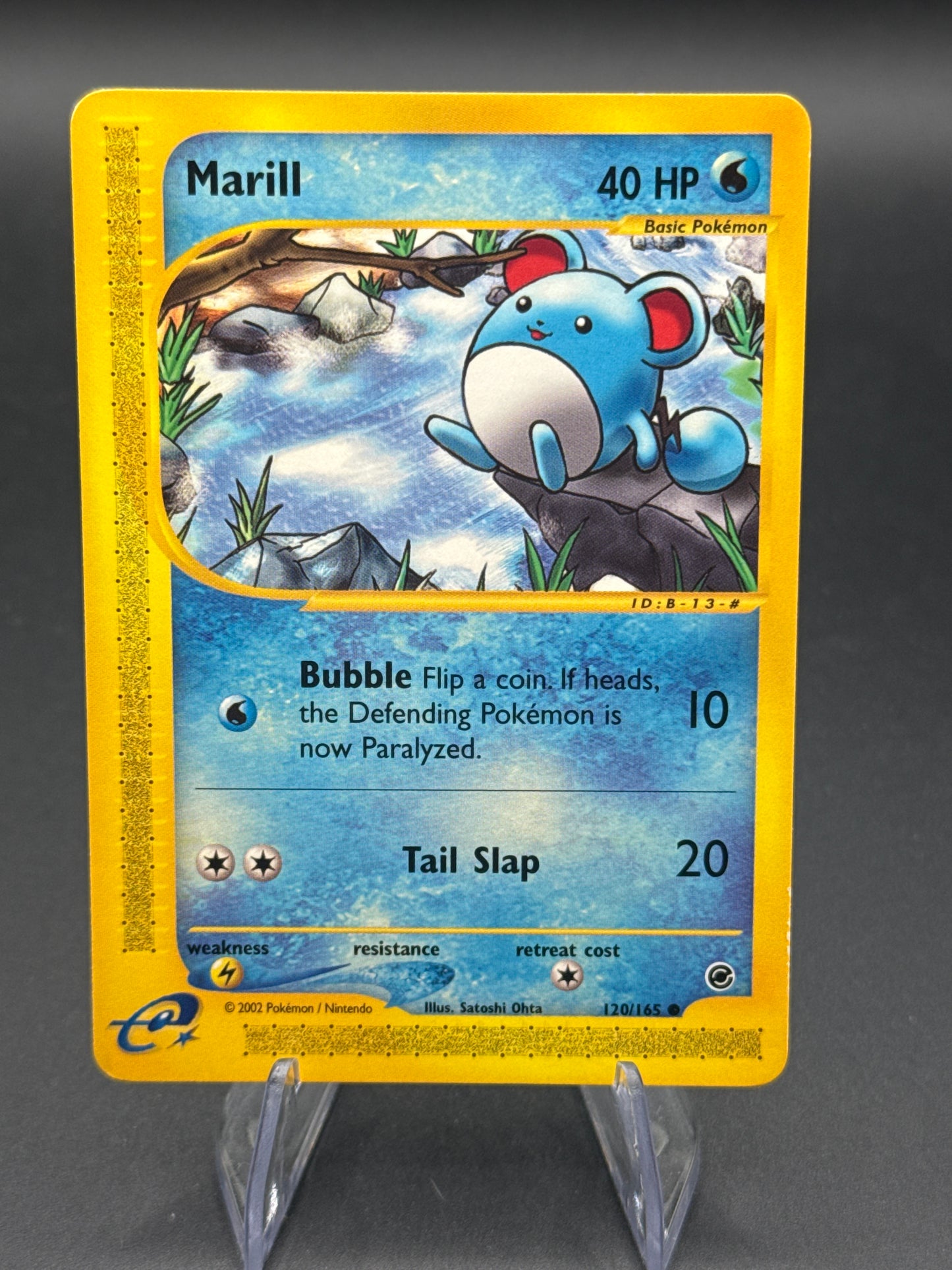 Pokémon TCG: 2002 Marill 120/165 - Expedition (EX)