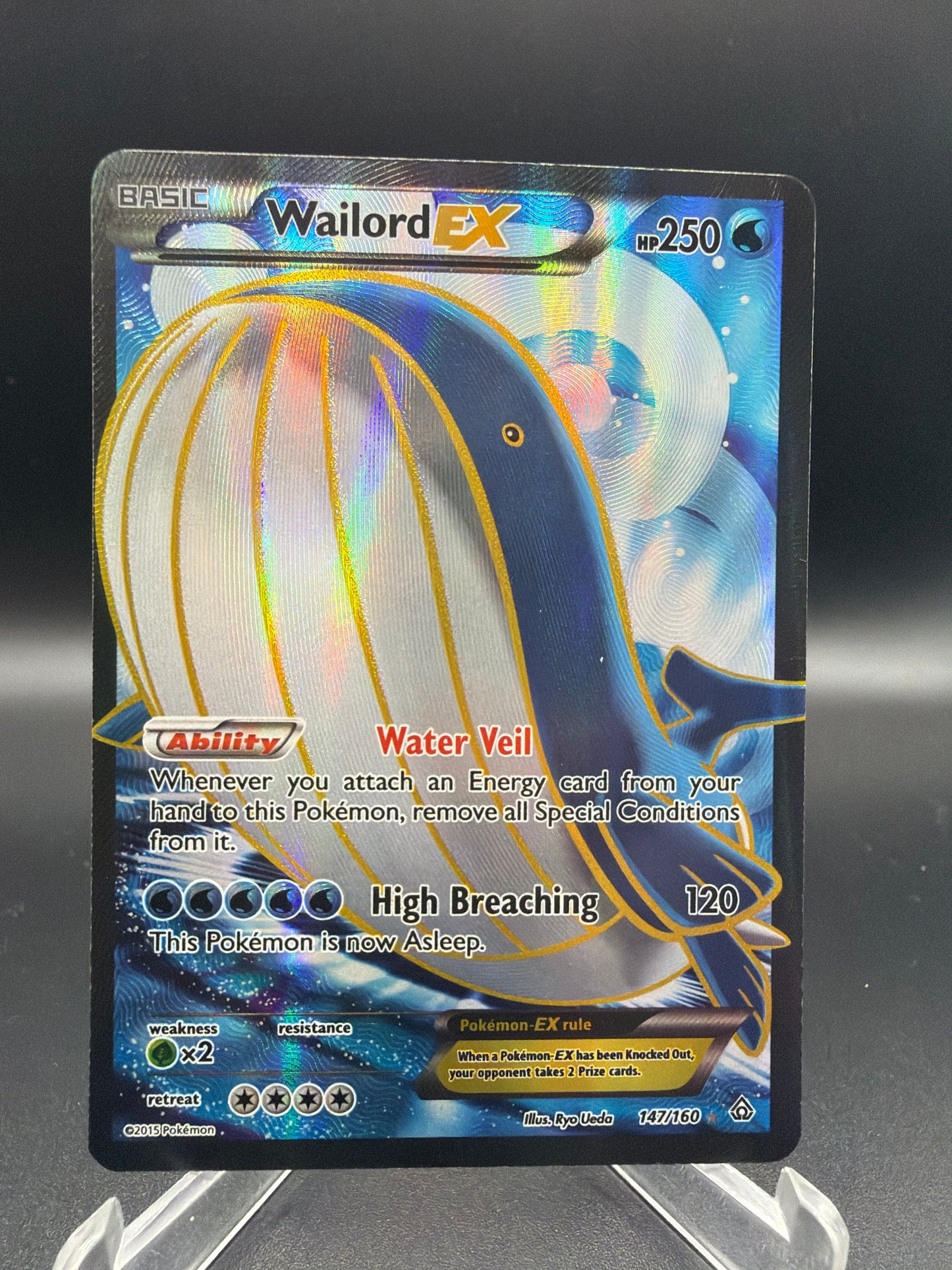Pokémon TCG: 2014 Wailord EX 147/160 XY Primal Clash