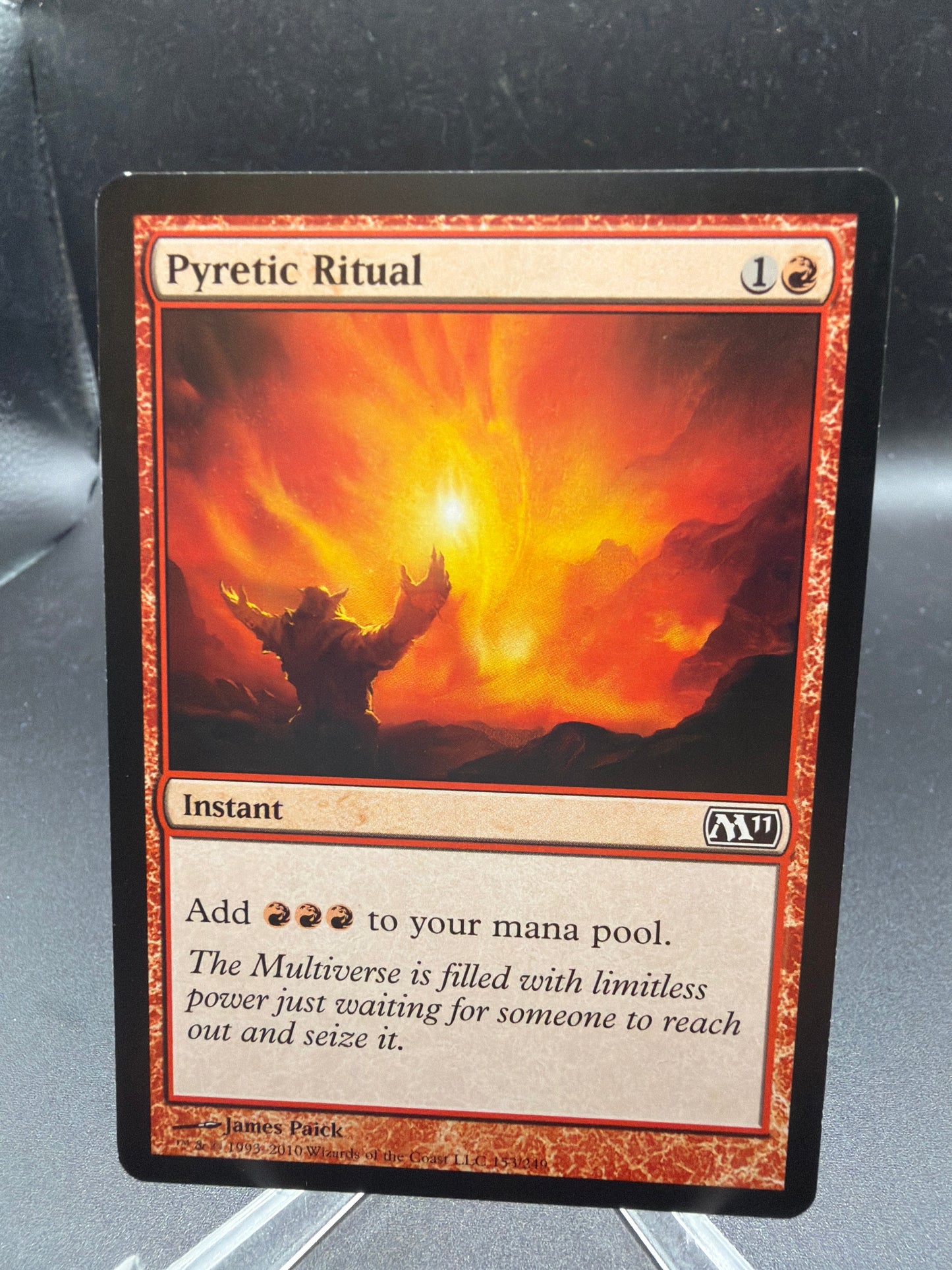 MTG TCG: Six - Pyretic Ritual - Magic 2011 (M11) (Lightly Played)