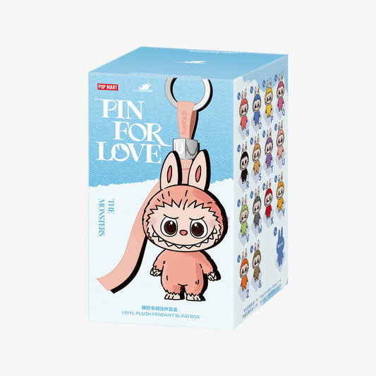 Pop Mart: Labubu - The Monsters - Pin for Love Series - Vinyl Plush Pendant (N-Z)