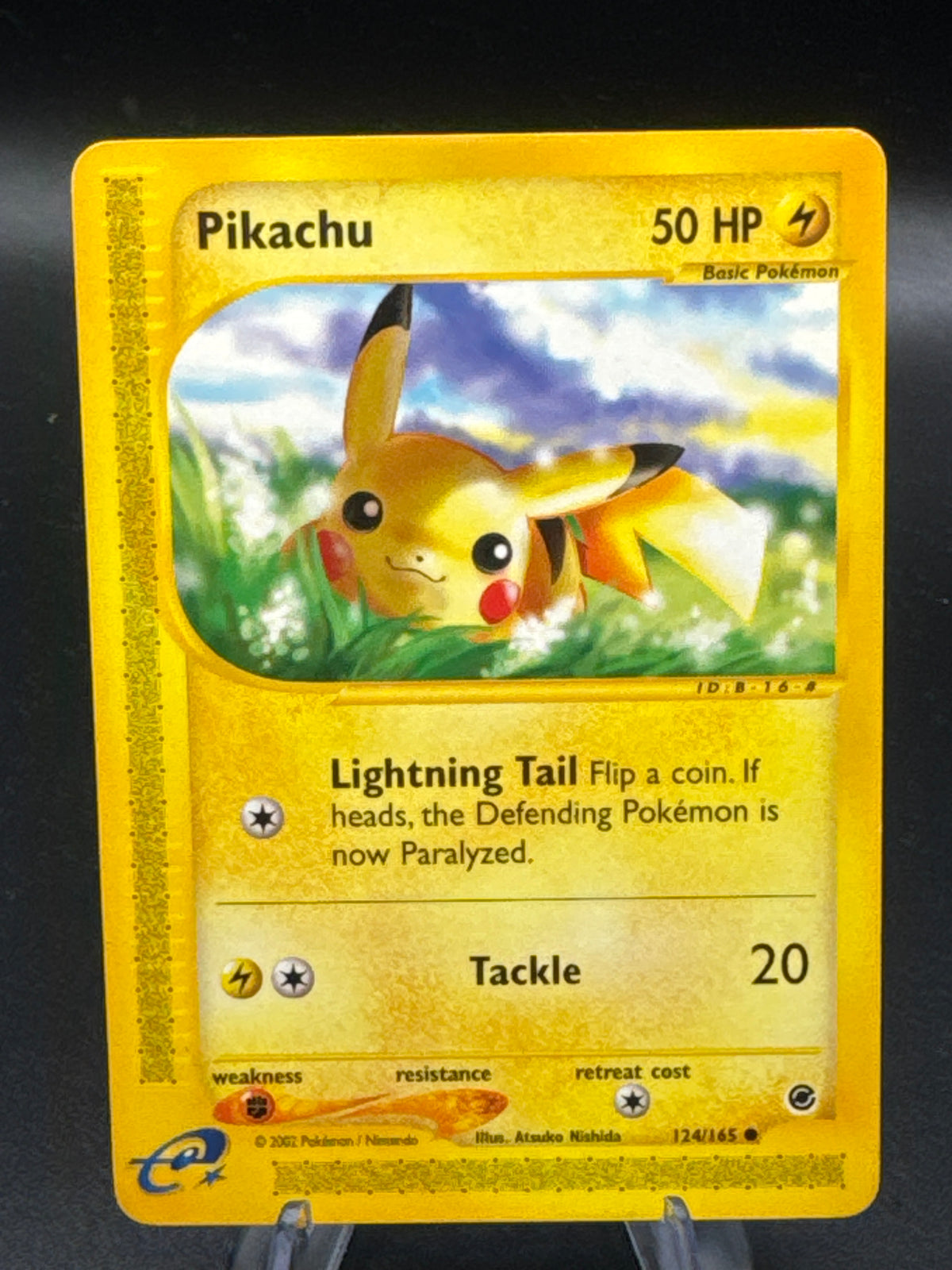 Pokémon TCG: 2002 Pikachu - 124/165 - Expedition