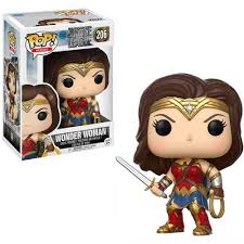 Funko PoP! DC: Justice League - Wonder Woman - 206