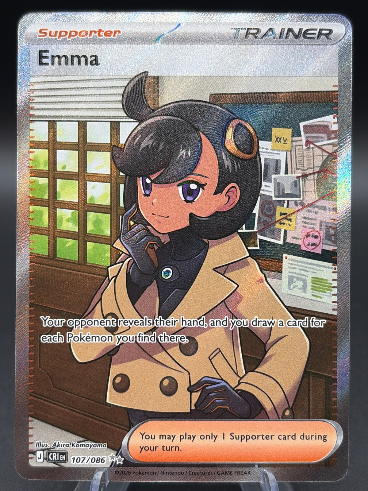 Pokémon TCG: 2026 Emma - 107/086 - ME04: Chaos Rising