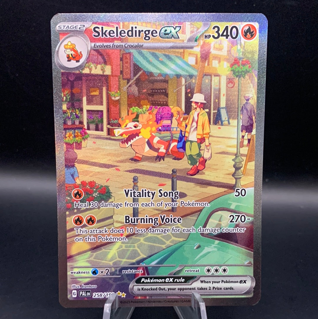 Pokémon TCG: 2023 Skeledirge ex 258/193 SV: Paldea Evolved Alt Art