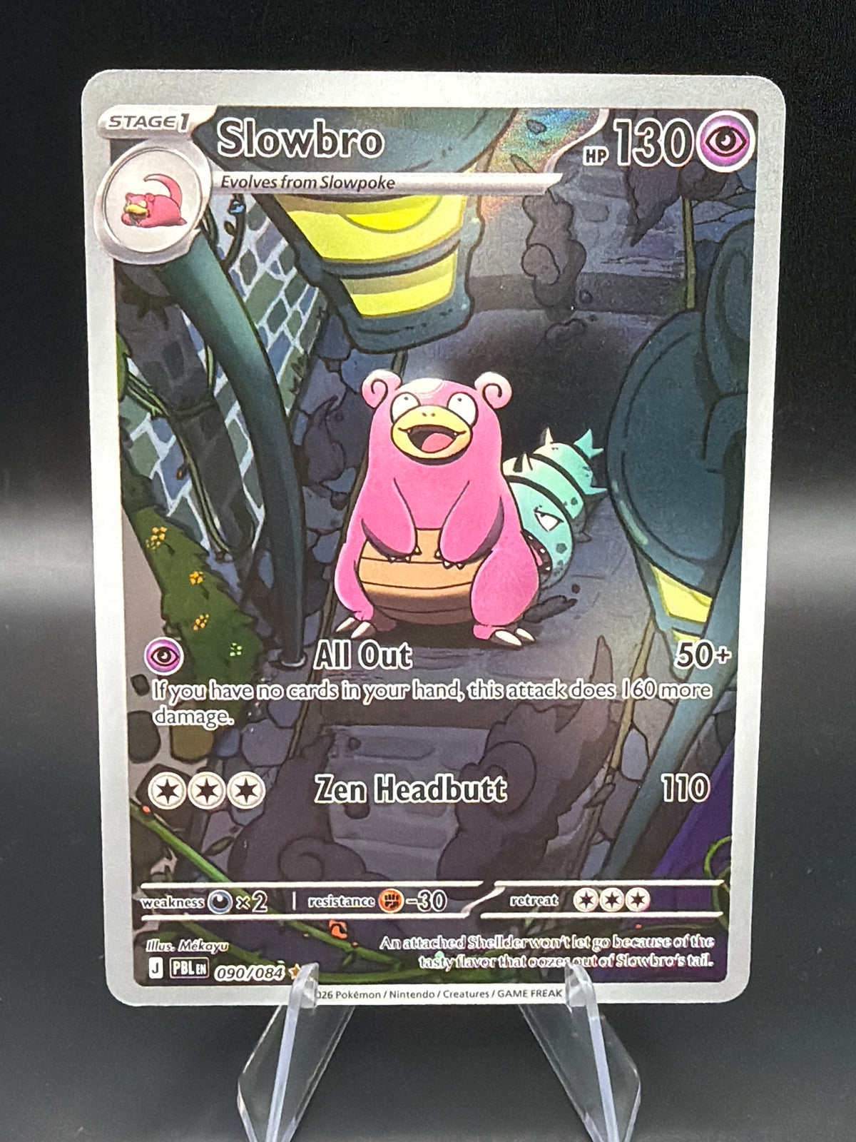 Pokémon TCG: 2026 Slowbro - 090/084 - ME05: Pitch Black