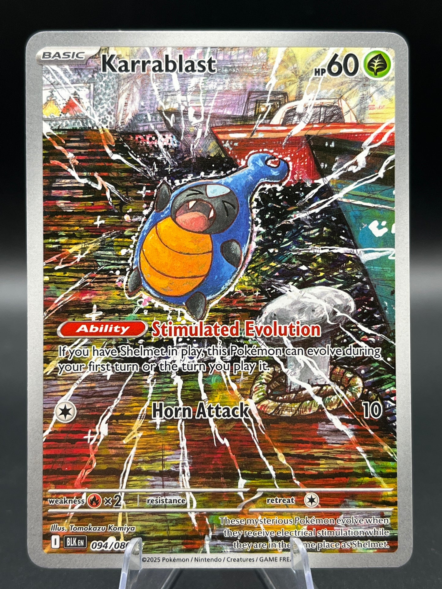 Pokémon TCG: 2025 Karrablast - 094/086 - SV: Black Bolt
