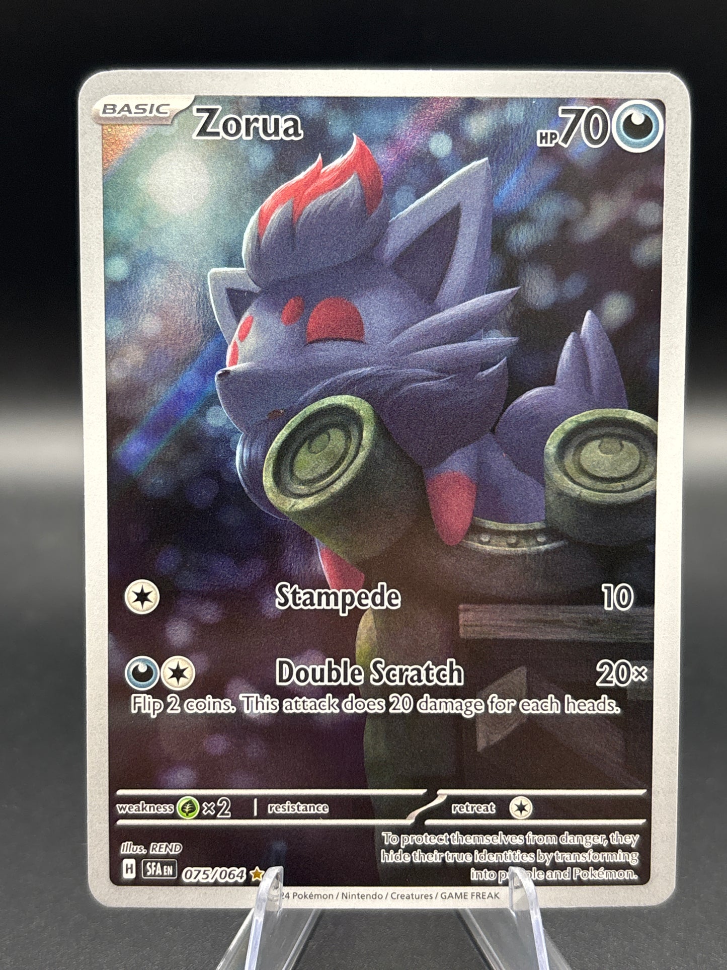 Pokemon TCG 2024 Zorua 075/064 S&V: Shrouded Fable
