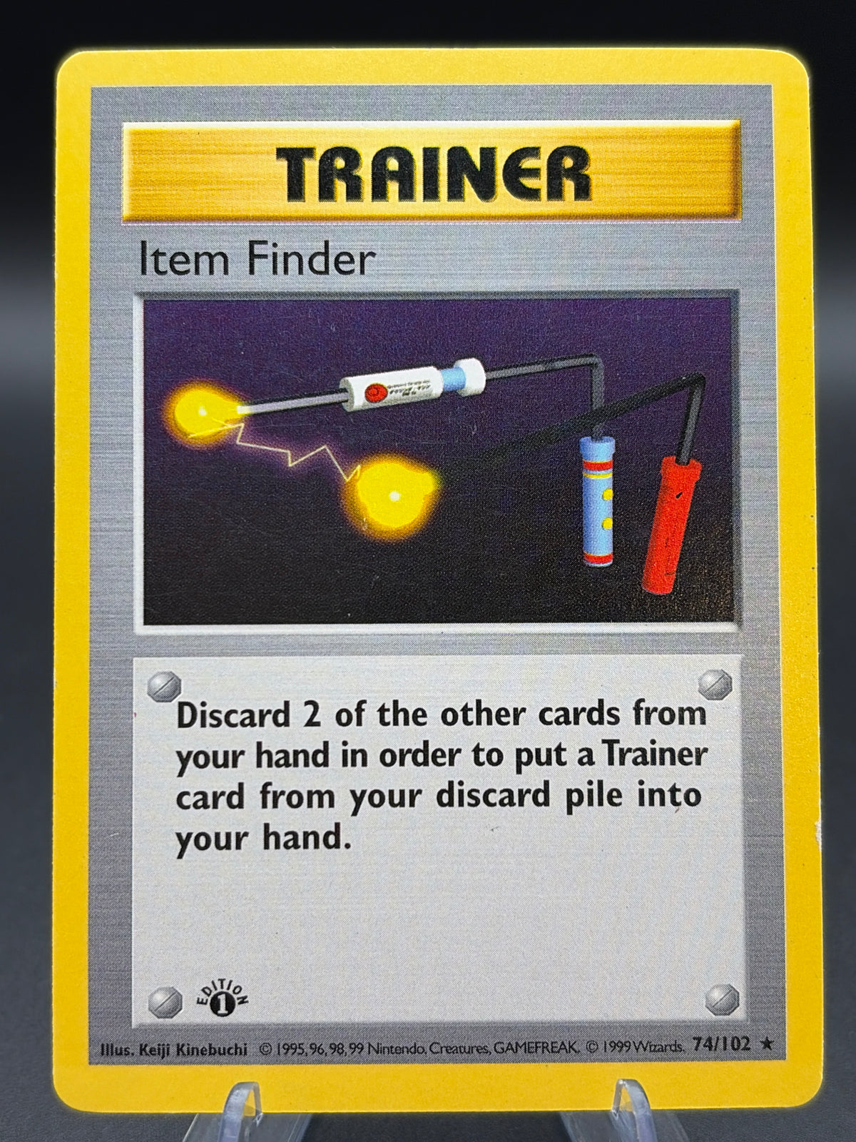Pokémon TCG: 1999 Item Finder - 74/102 - Base Set Shadowless