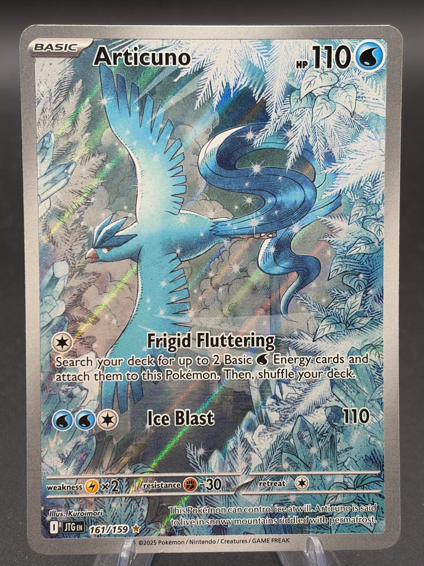 Pokémon TCG: 2025 Articuno - 161/159 - SV: Journey Together