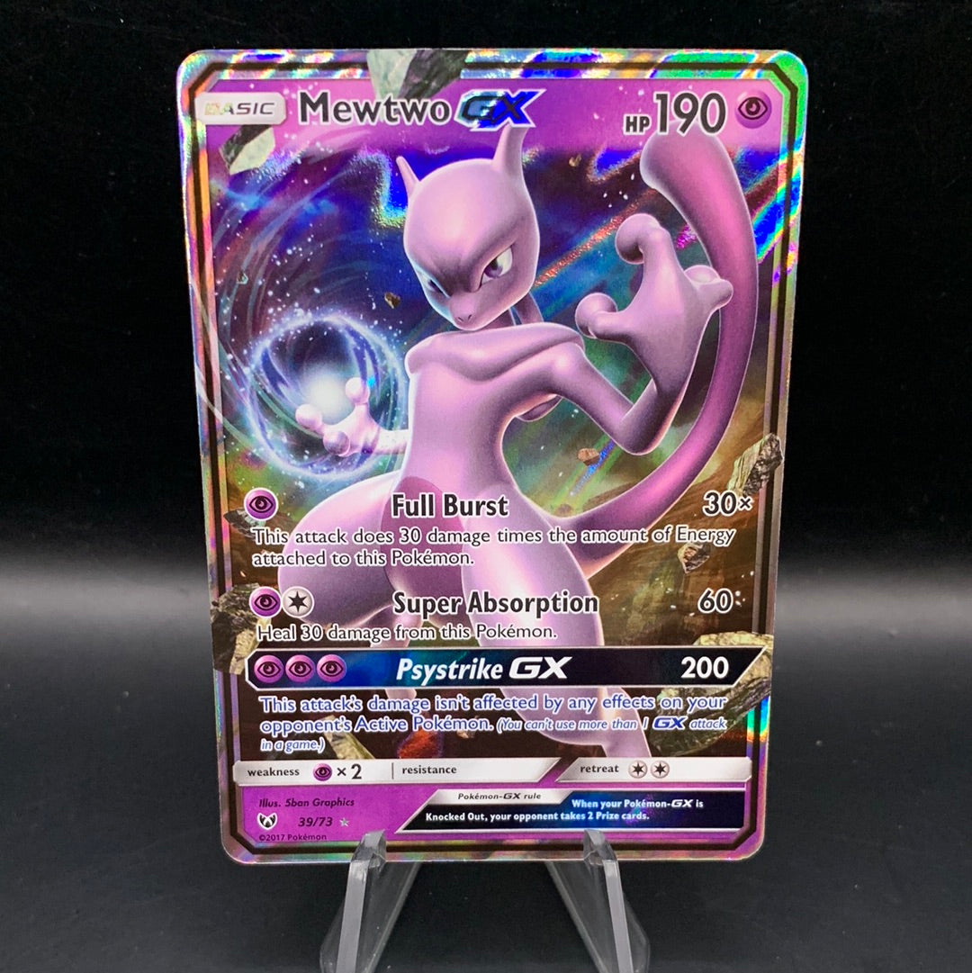 Pokémon TCG: 2017 Mewtwo GX 39/73 S&M: Shinning Legends