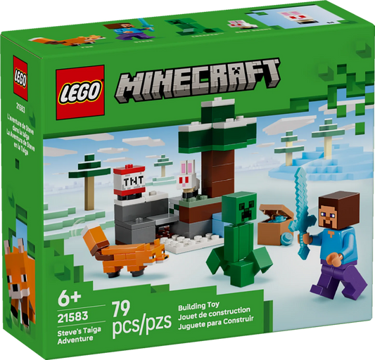 Lego: Minecraft Steve's Taiga Adventure