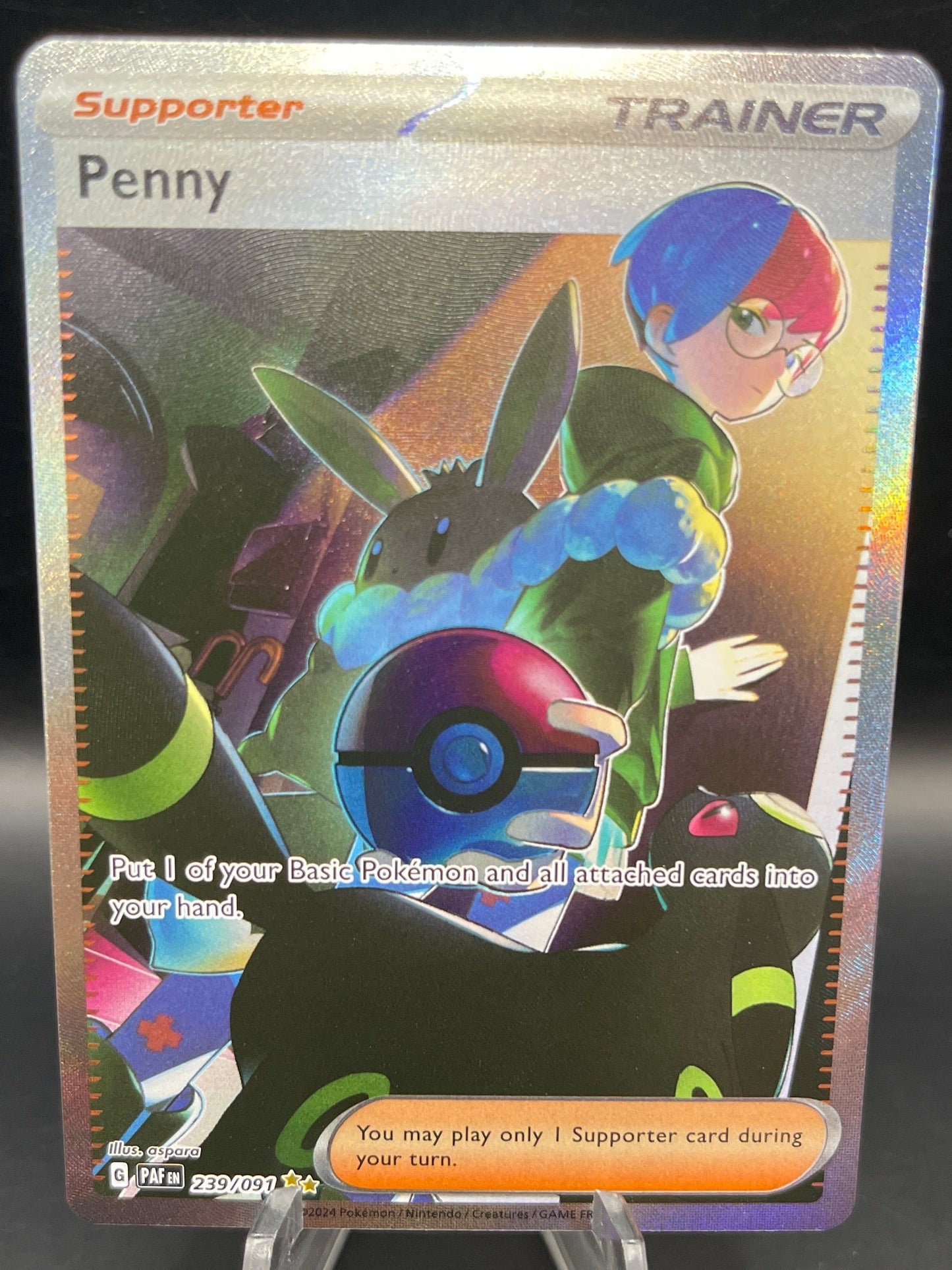 Pokémon TCG: 2024 Penny 239/091 SV: Paldean Fates