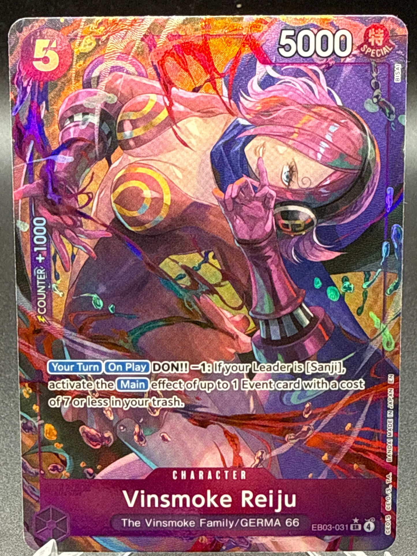 One Piece TCG: 2026 Vinsmoke Reiju - EB03-031 - Extra Booster: Heroines Edition